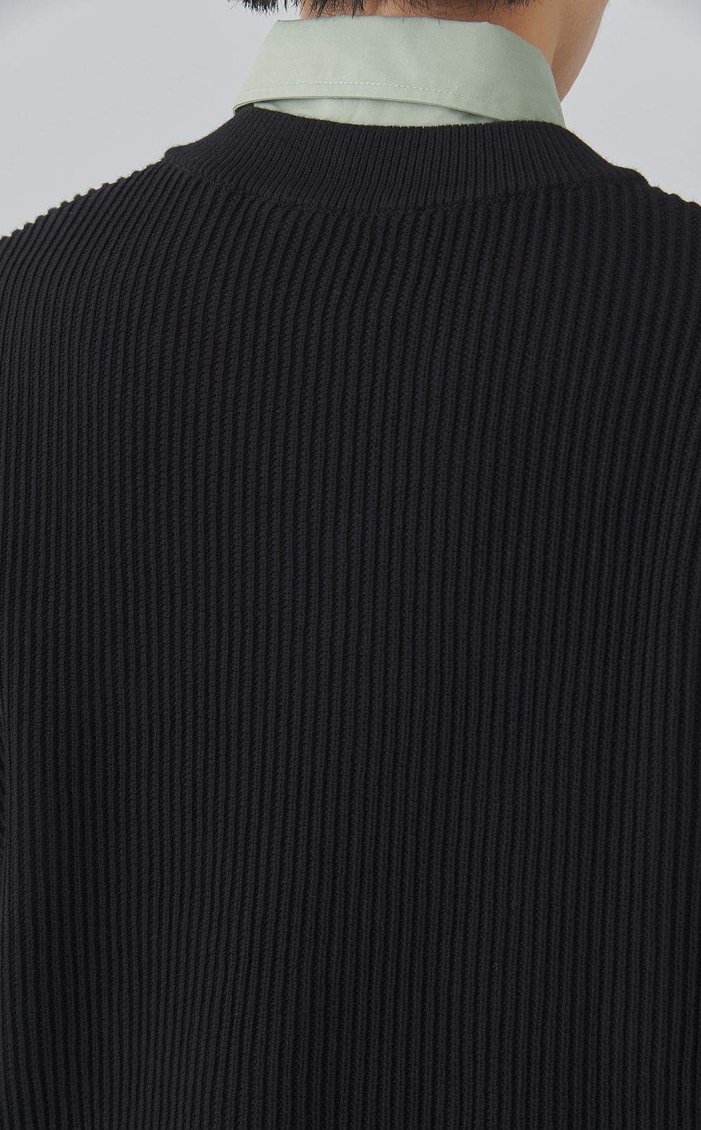 Vネックニットベスト