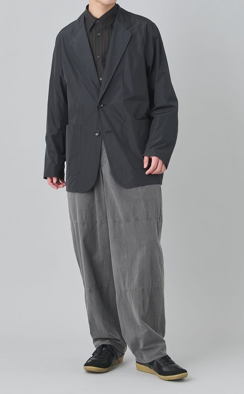 ストライプシアーシャツ