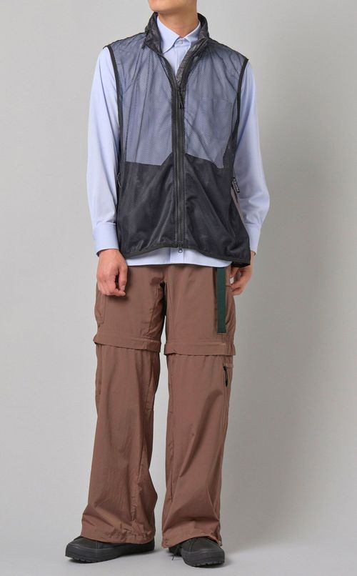 デタッチャブルナイロンパンツ