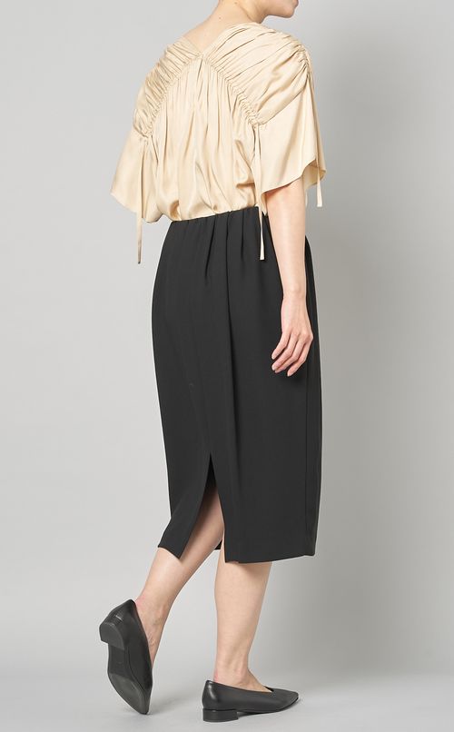 ウエストギャザータイトスカート