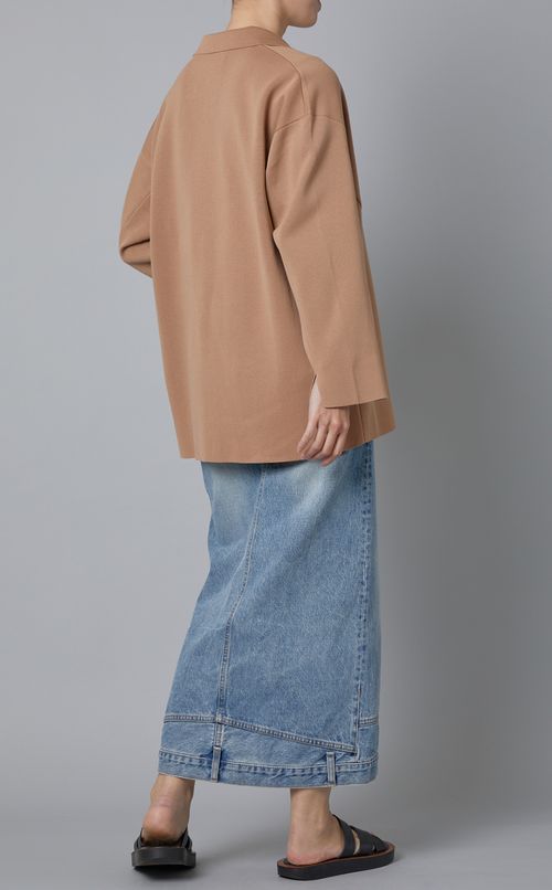 ミラノリブニットジャケット