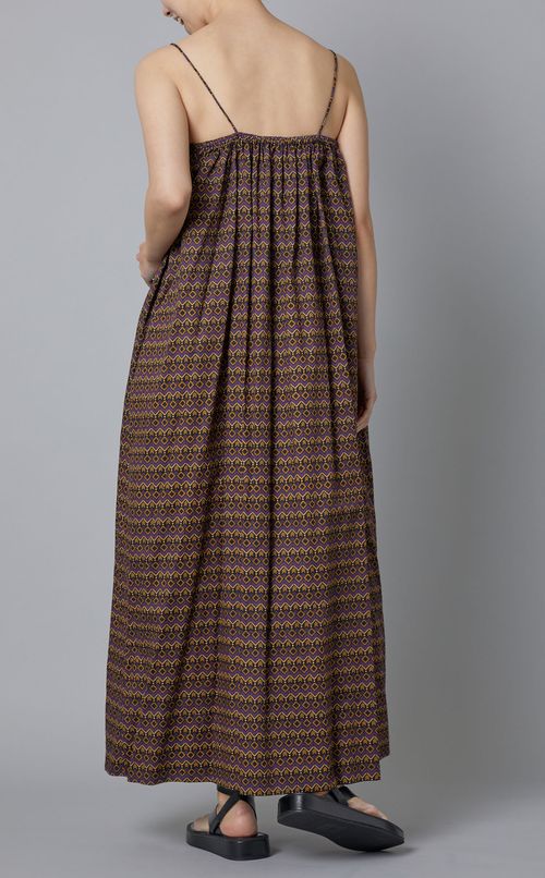 トライバル柄キャミソールワンピース