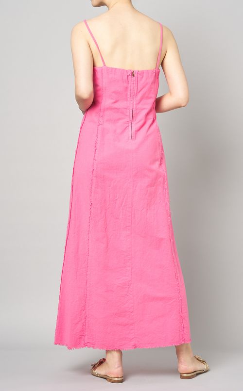 ガーメントダイカットオフワンピース