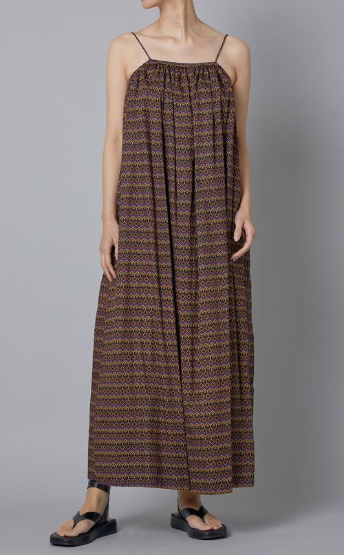 トライバル柄キャミソールワンピース