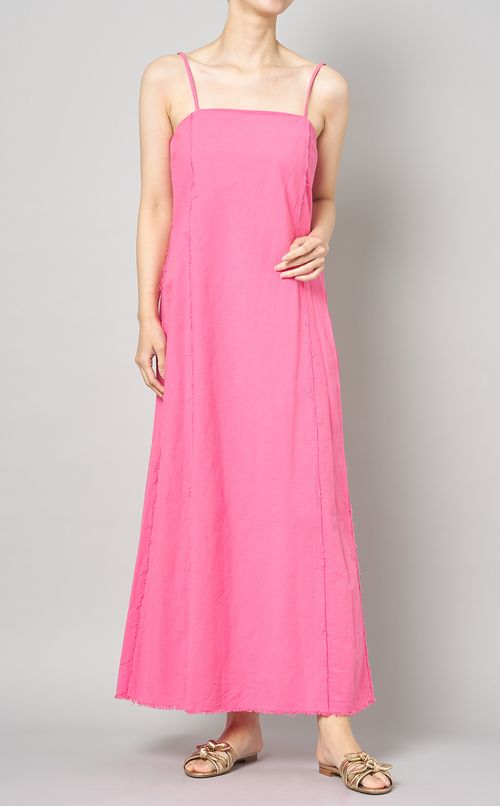 ガーメントダイカットオフワンピース