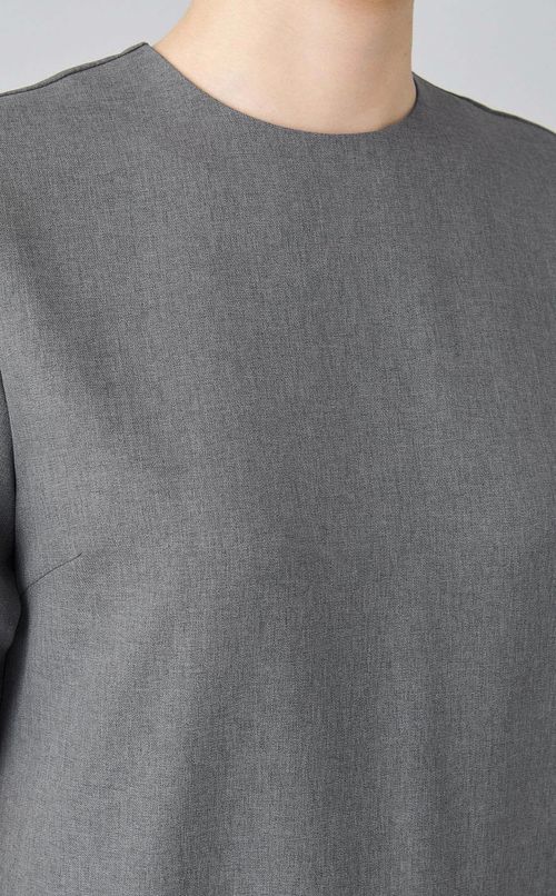 ヘムフリルコクーンワンピース