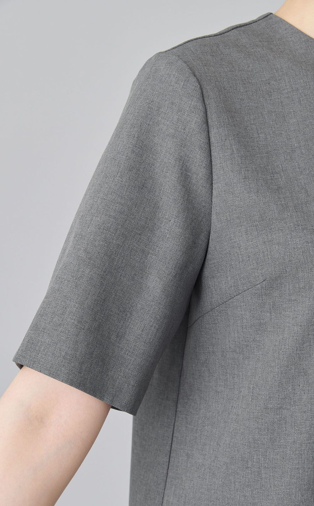 ヘムフリルコクーンワンピース