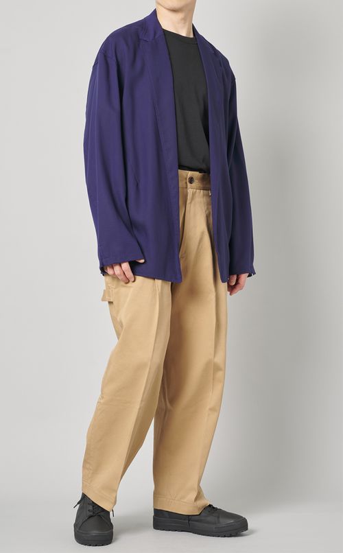 バックシンチワンタックワークパンツ