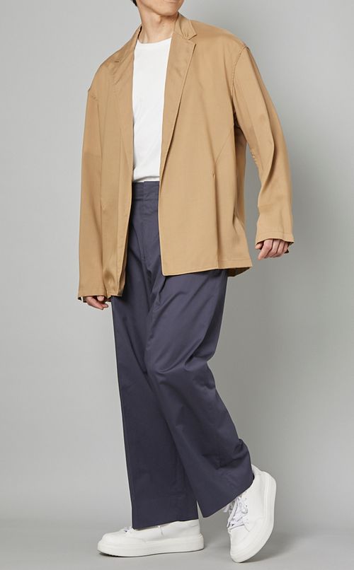 ボタンレスカーディガンジャケット