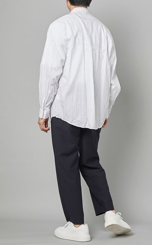 ロングスリーブクリンクルシャツ