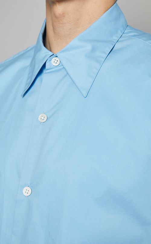 レギュラーカラーハーフスリーブシャツ