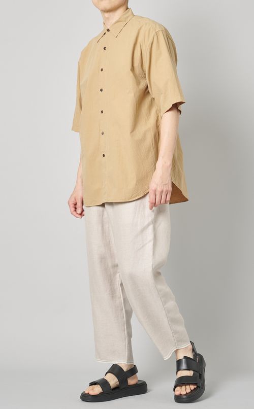 ガーメントダイハーフスリーブシャツ