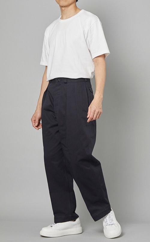 ミリタリーツータックパンツ