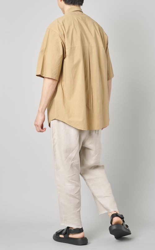 ガーメントダイハーフスリーブシャツ