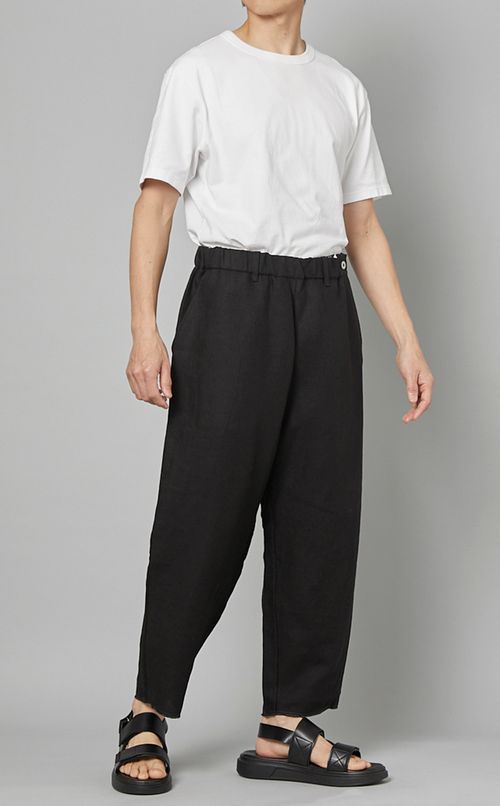 リネンコックパンツ