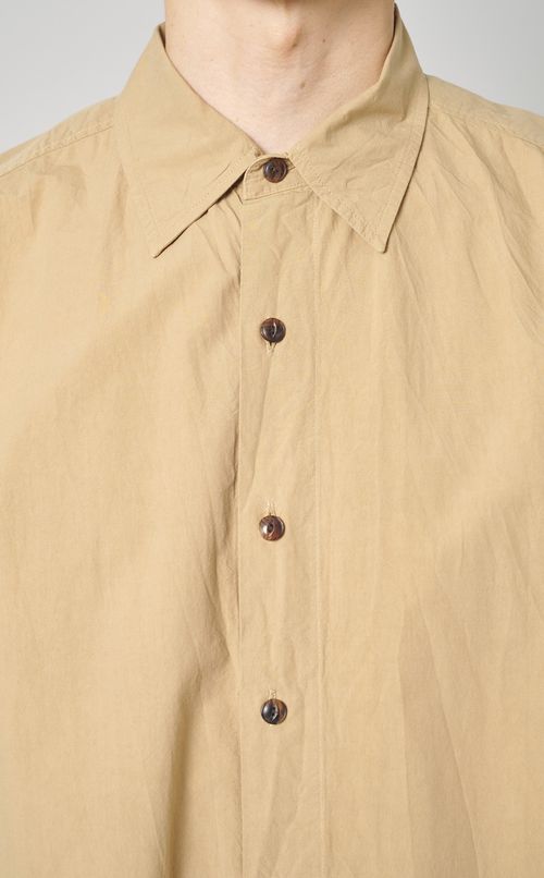 ガーメントダイハーフスリーブシャツ