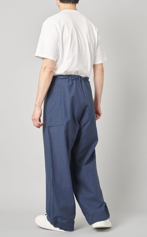 バックサテンミリタリーパンツ