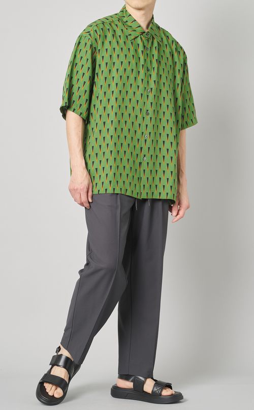 スリータックドローコードパンツ