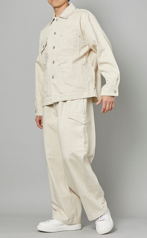 ヘンプデニムモーターサイクルパンツ