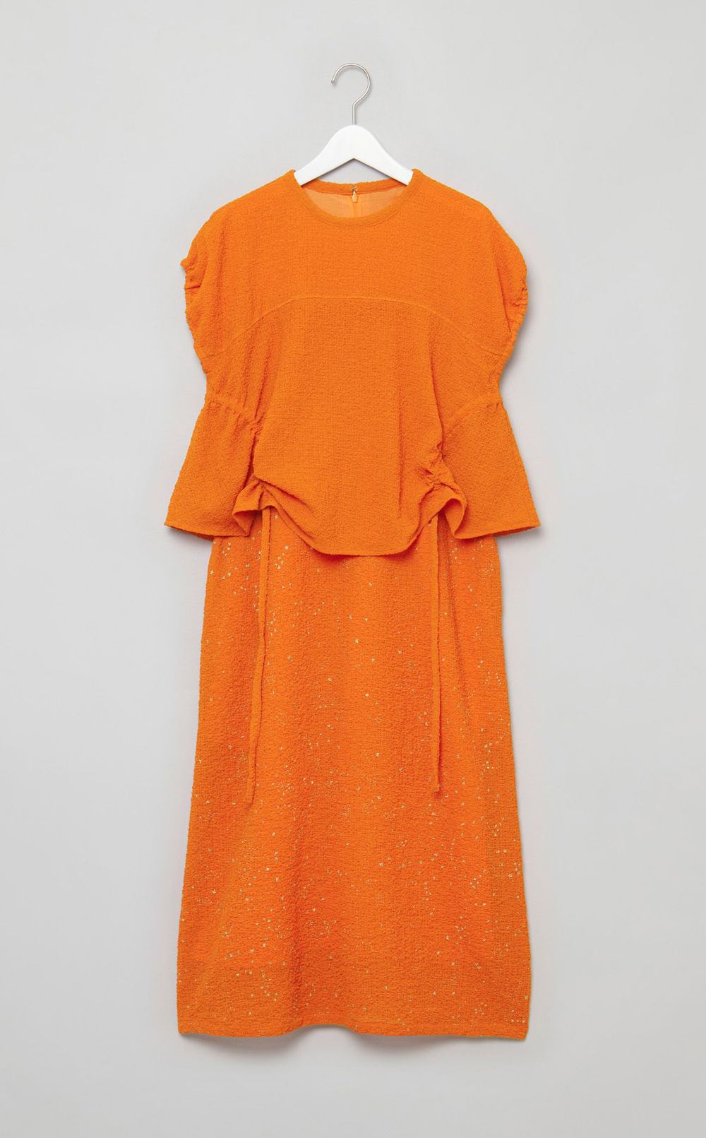 シュリンクギャザーワンピース