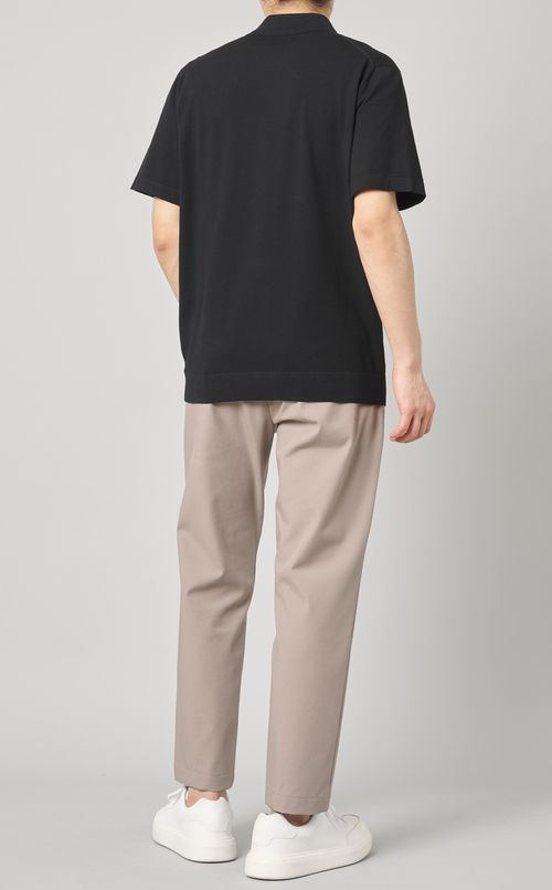 ドライタッチニットポロ