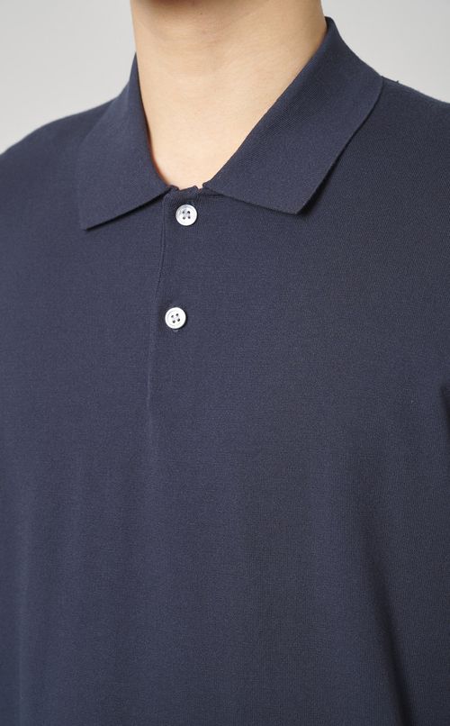 ドライタッチニットポロ