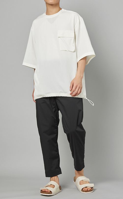 クルーネックポケットTシャツ