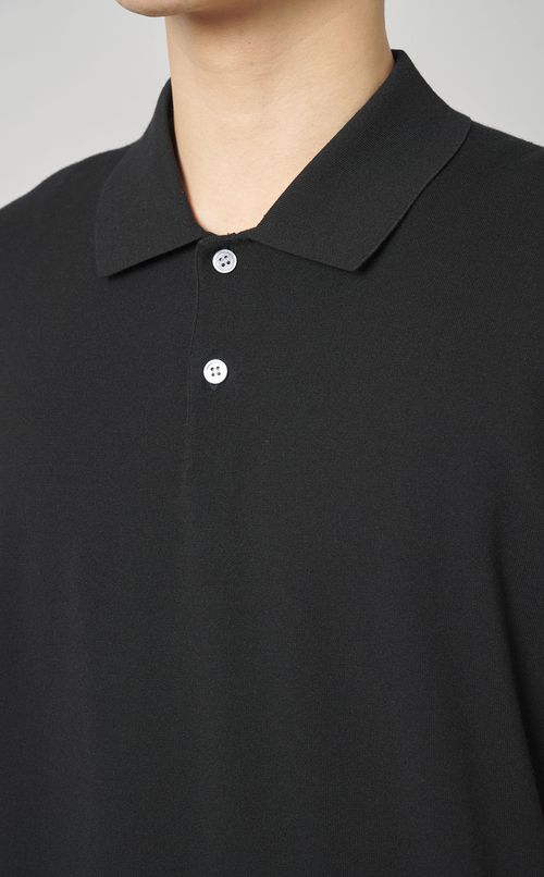 ドライタッチニットポロ