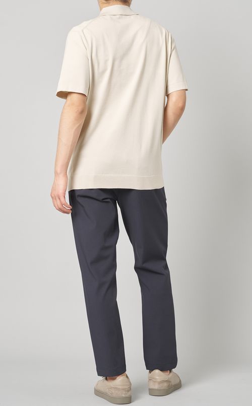 ドライタッチニットポロ