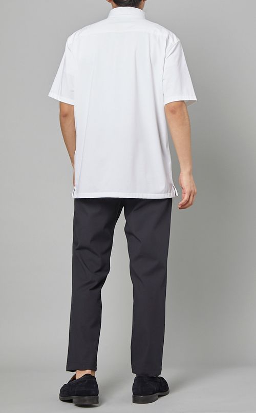 ストラクチャーニットシャツ