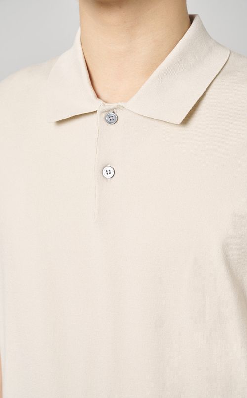 ドライタッチニットポロ