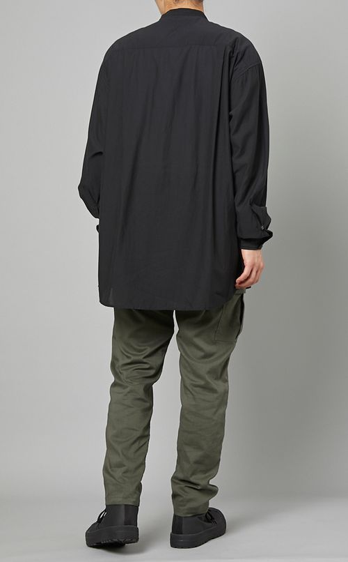 バンドカラーシャツ