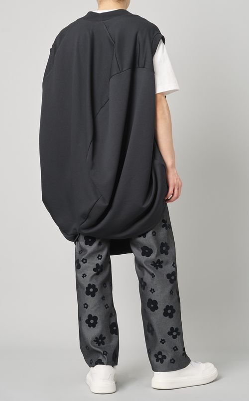 フロッキープリントデニムパンツ