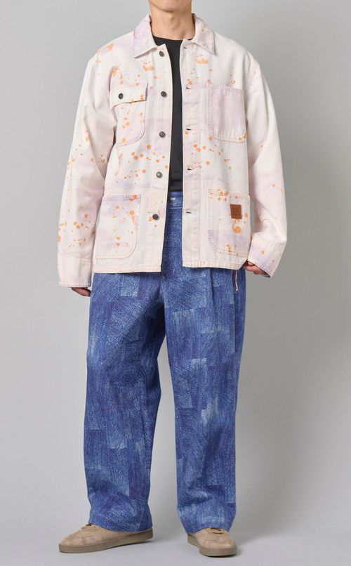 フェイクデニムパンツ