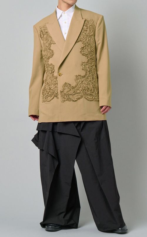 フリルワイドパンツ