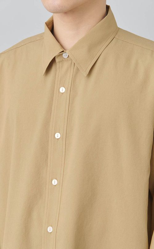 サイドスリットシャツ