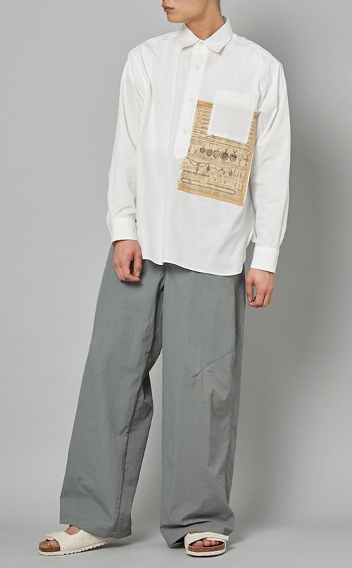 オーバルシルエットパンツ