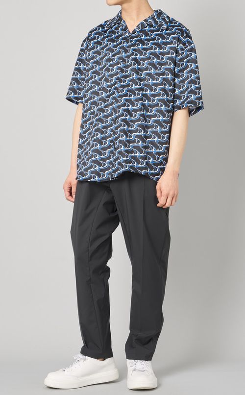 プリントショートスリーブシャツ