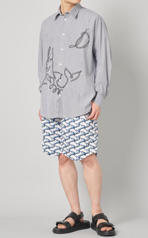 プリントショートパンツ