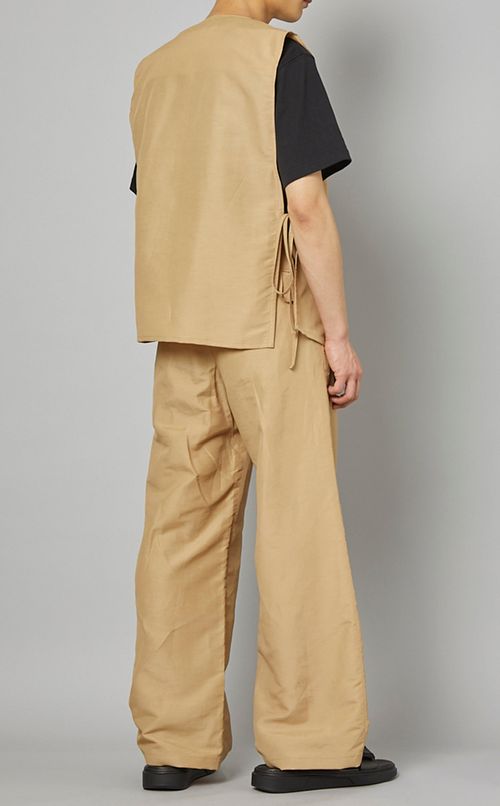 リネンリラックスジレ