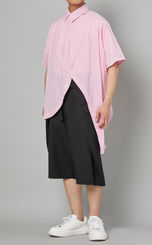 ボールシアサッカーシャツ