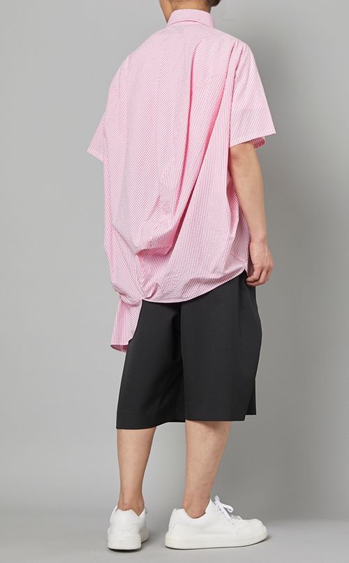 ボールシアサッカーシャツ