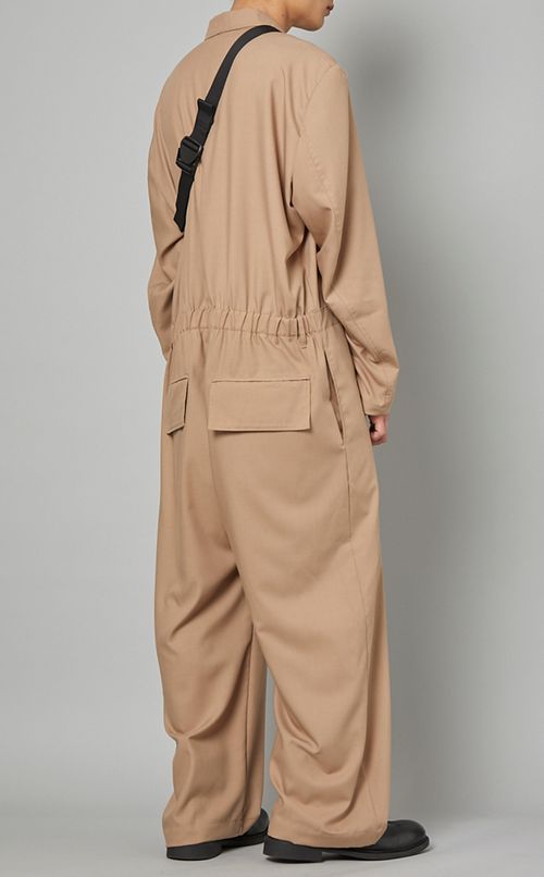 ポリレーヨンジャンプスーツ