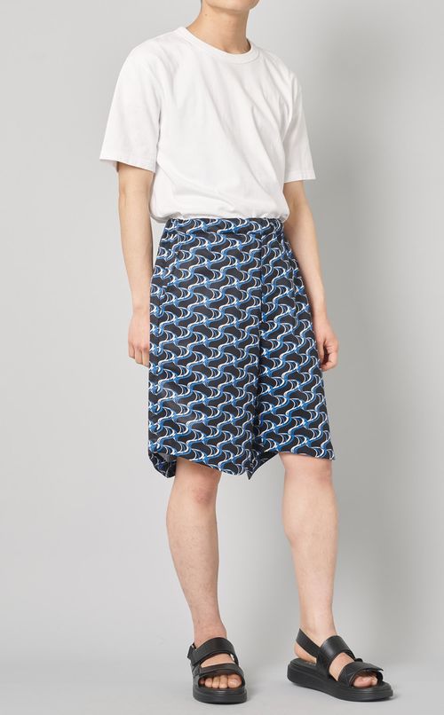 プリントショートパンツ