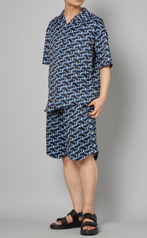 プリントショートパンツ