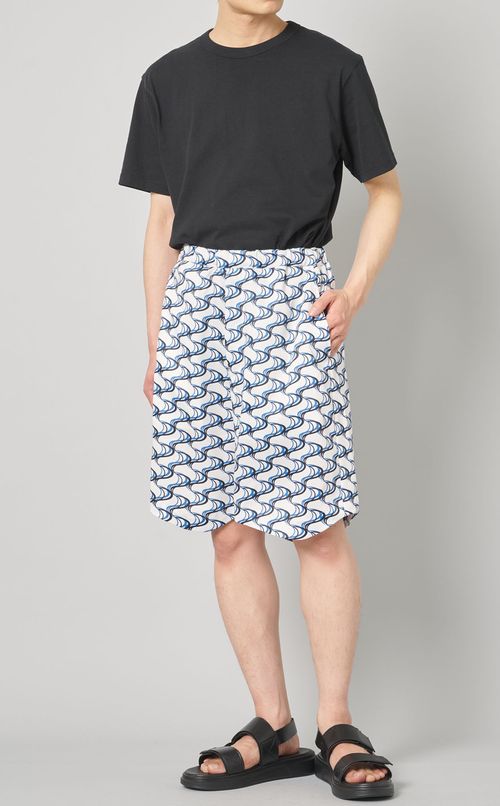 プリントショートパンツ