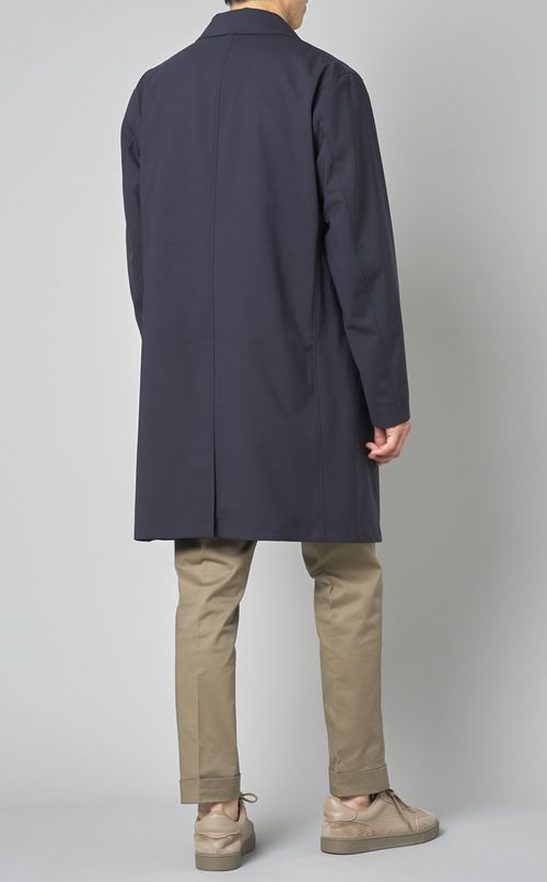 ウールステンカラーコート