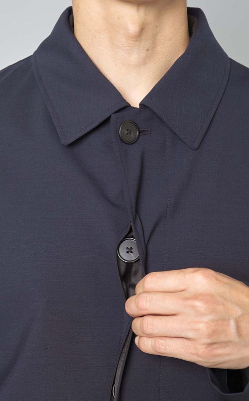 ウールステンカラーコート