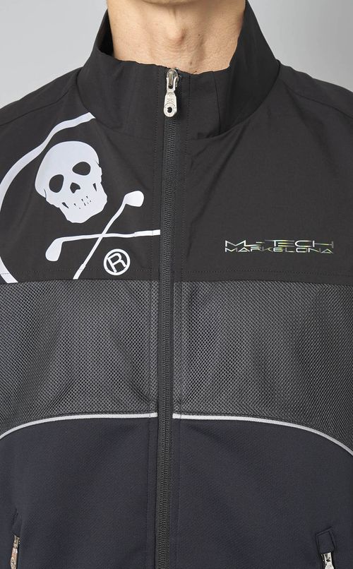 スタンドカラージップベスト