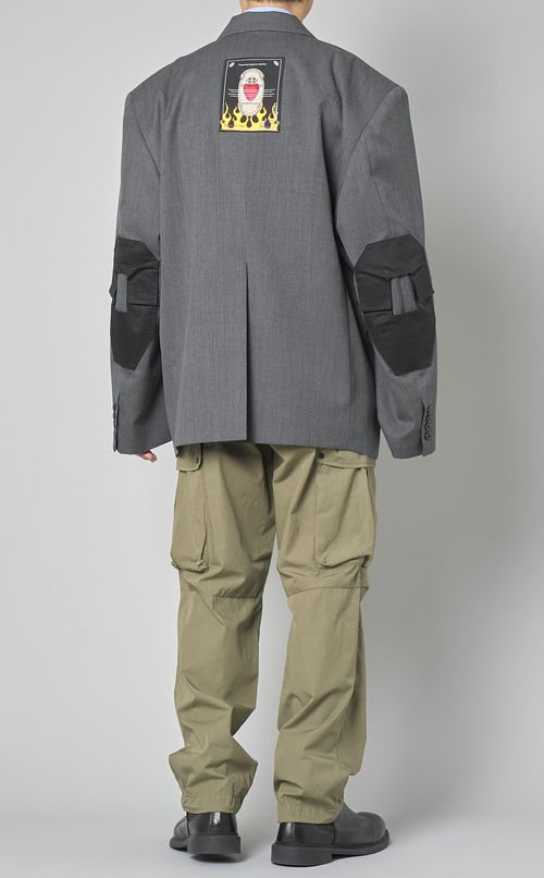 エアブラシテーラードジャケット